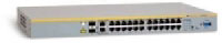Allied telesis 10/100TX x 24 ports stackable Fast Ethernet switch w/ 2 combo SFP ports, EU power cord (AT-8000S/24-50)